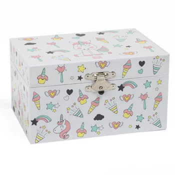 Eurekakids - Boîte à bijoux Licorne Musical 3A+