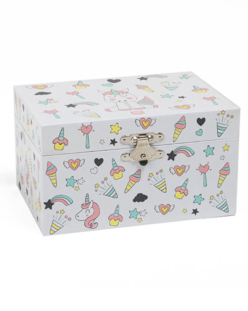 Eurekakids - Boîte à bijoux Licorne Musical 3A+