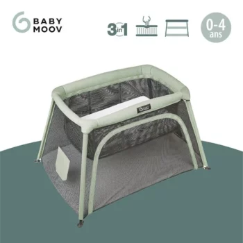 Lit Parapluie Babymoov Moov&Comfy Vert/Noir