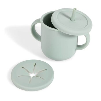 Vaisselle Silicone Bébé 7 Pièces – Eurekakids | Bebeluxe.ma