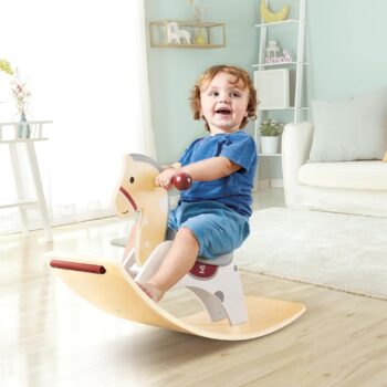 Hape Cheval à bascule 2 en 1