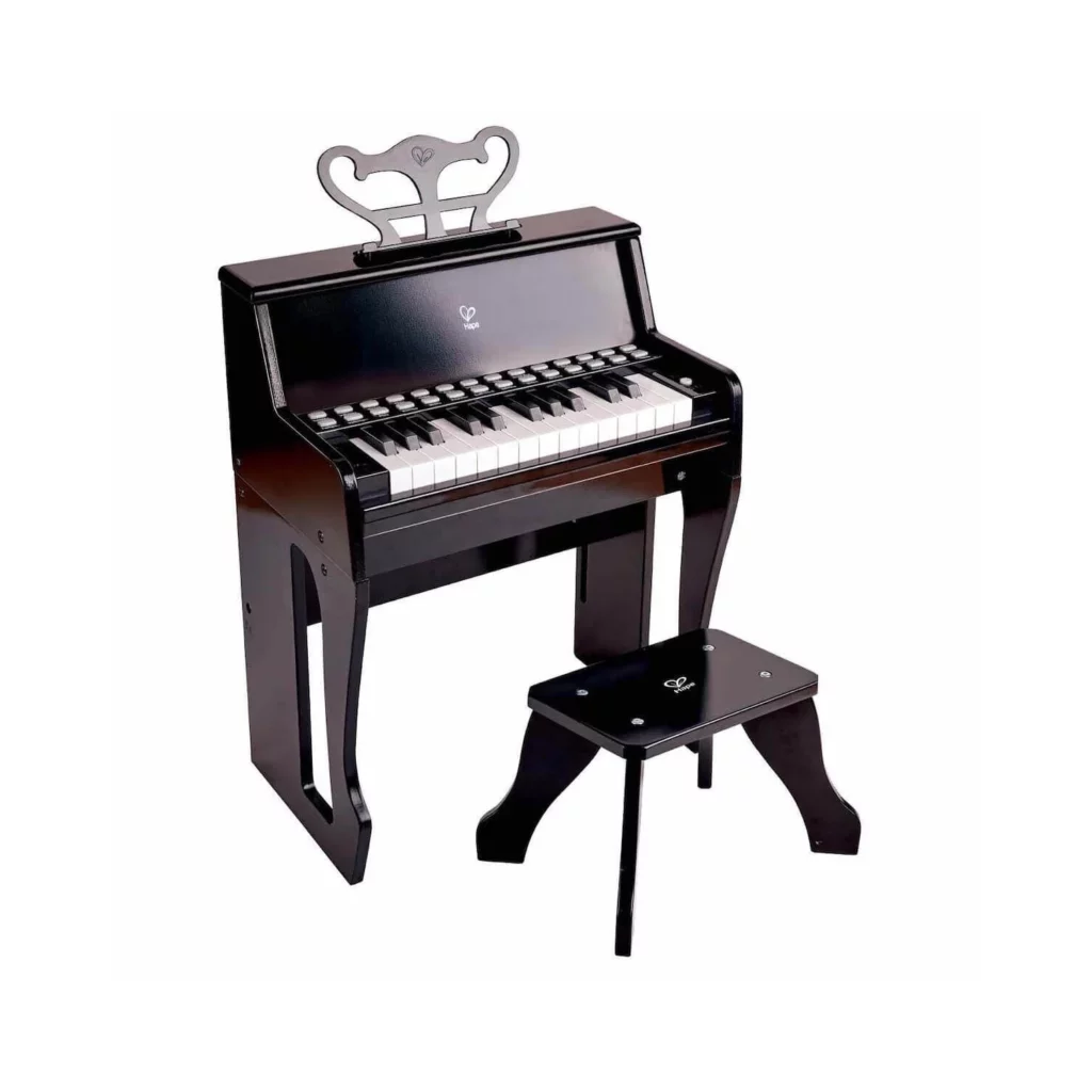 Piano Droit Interactif Noir - Hape
