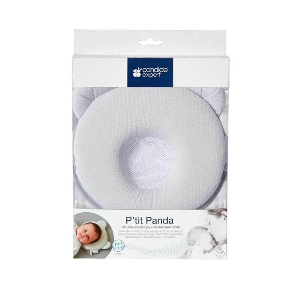 Candide Coussin P’tit Panda Air+ Gris