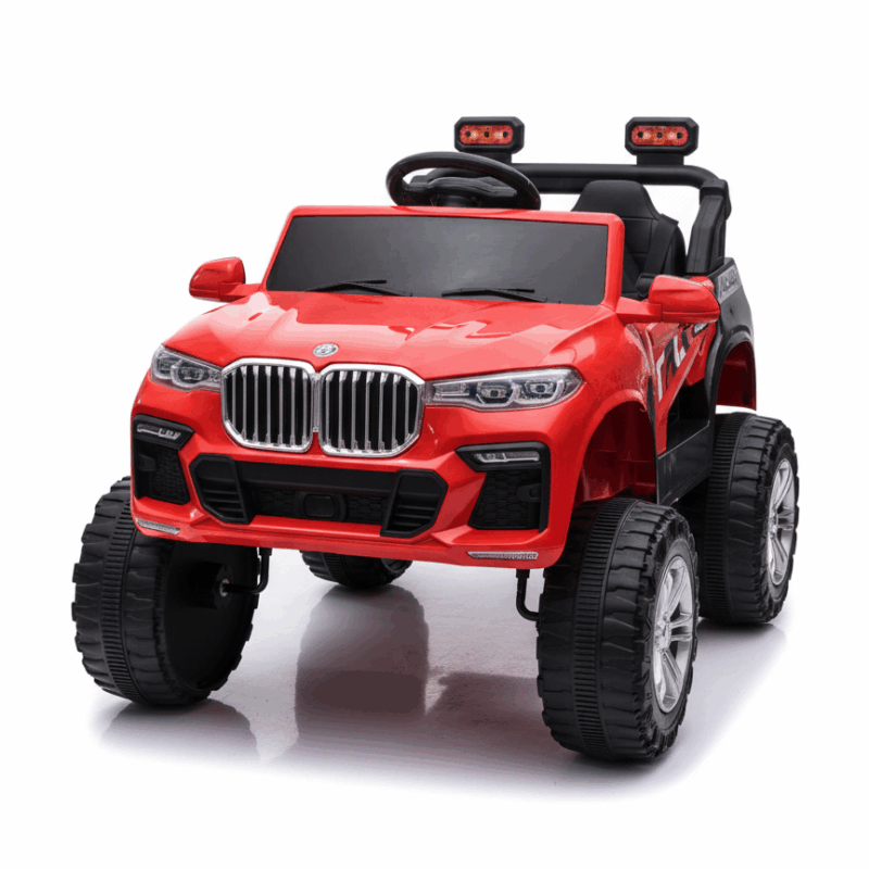 Voiture Électrique Enfant BMW 4×4 12V Rouge avec Télécommande