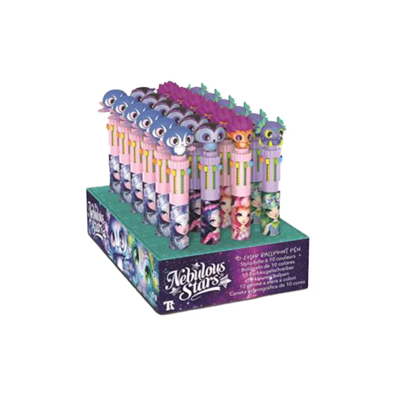 Stylo à bille 10 couleurs – Nebulous Stars