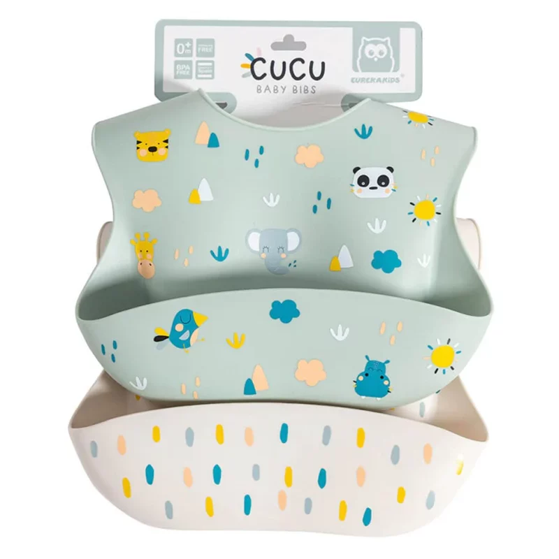 Eurekakids - Cucu Set De Bavoirs