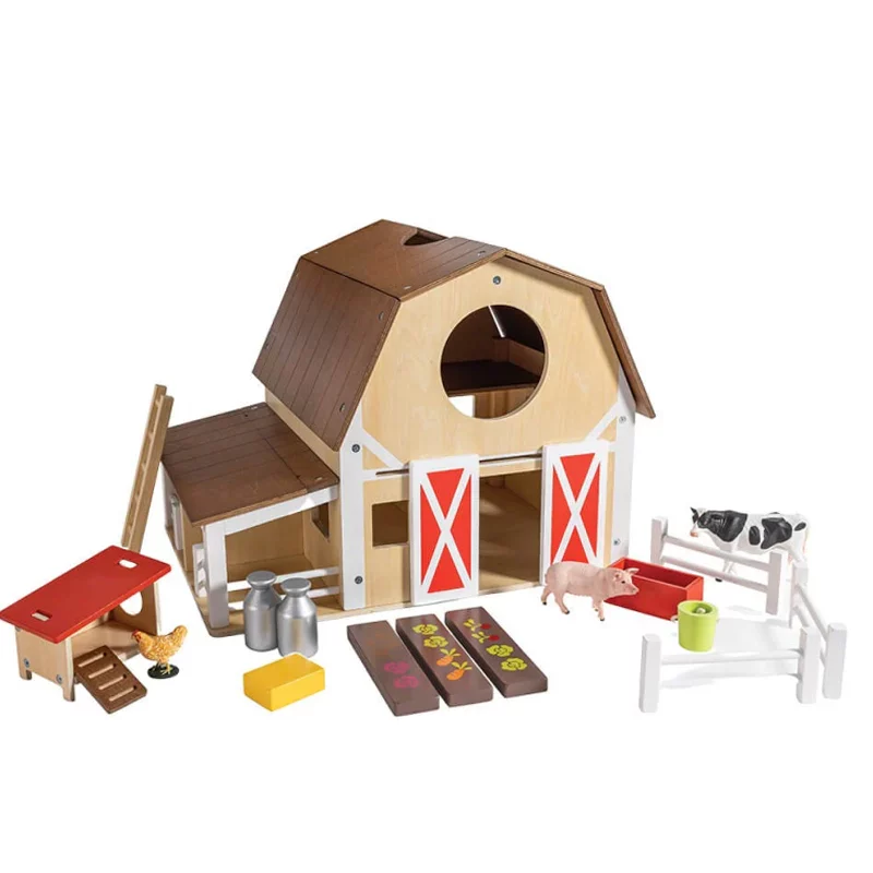 Eurekakids Ferme En Bois Avec Animaux - 3A+