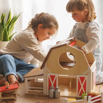 Eurekakids Ferme En Bois Avec Animaux - 3A+