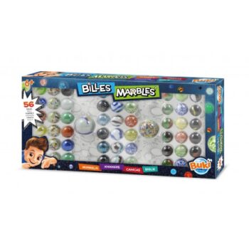 Coffret billes 56 billes
