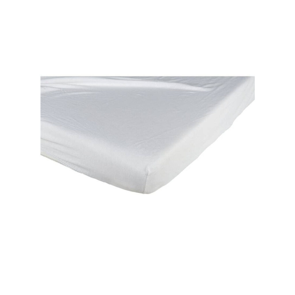 Candide Drap Housse Blanc – 70×140 cm – 100 % Coton
