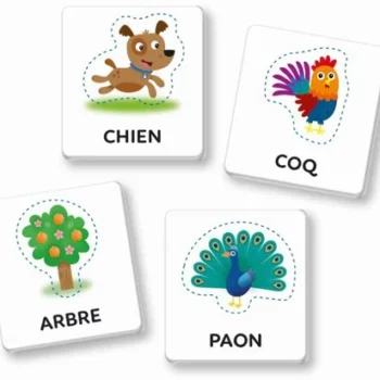 Puzzle Les Mots de la Ferme – Clementoni