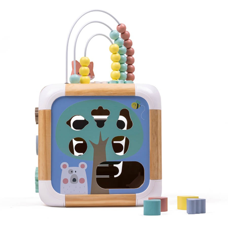 Eurekakids cube geant 5 faces en bois (7)