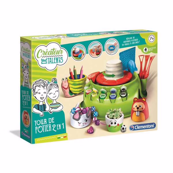 Tour de potier 2 en 1 - Clementoni