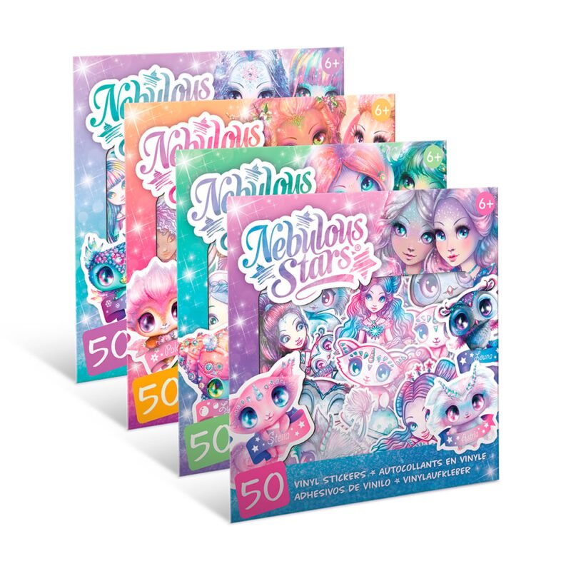 329TNebulous Stars - Decorative Vinyl Stickers Assorted Nebulous Stars - Decorative Vinyl Stickers Assorted