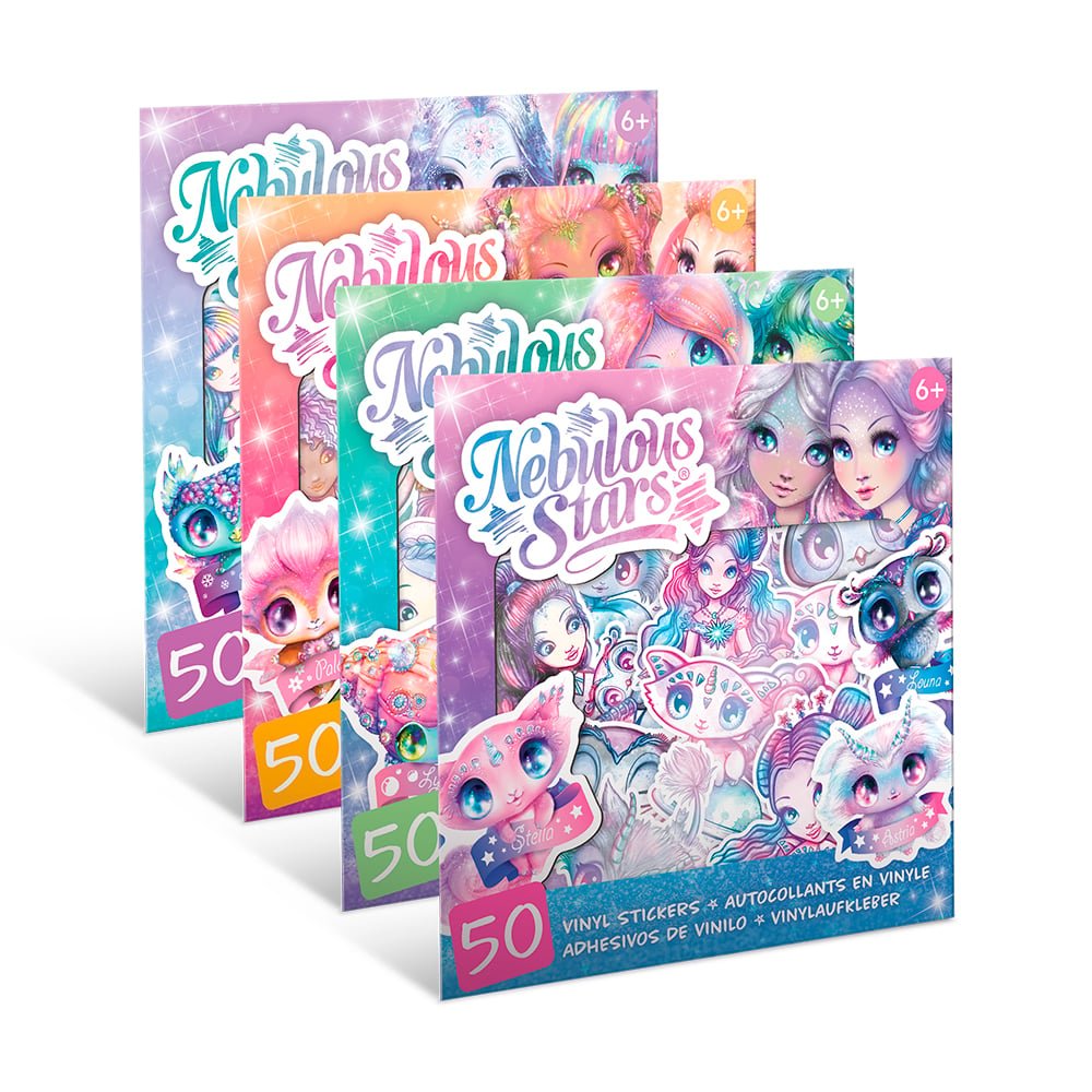 329TNebulous Stars - Decorative Vinyl Stickers Assorted Nebulous Stars - Decorative Vinyl Stickers Assorted