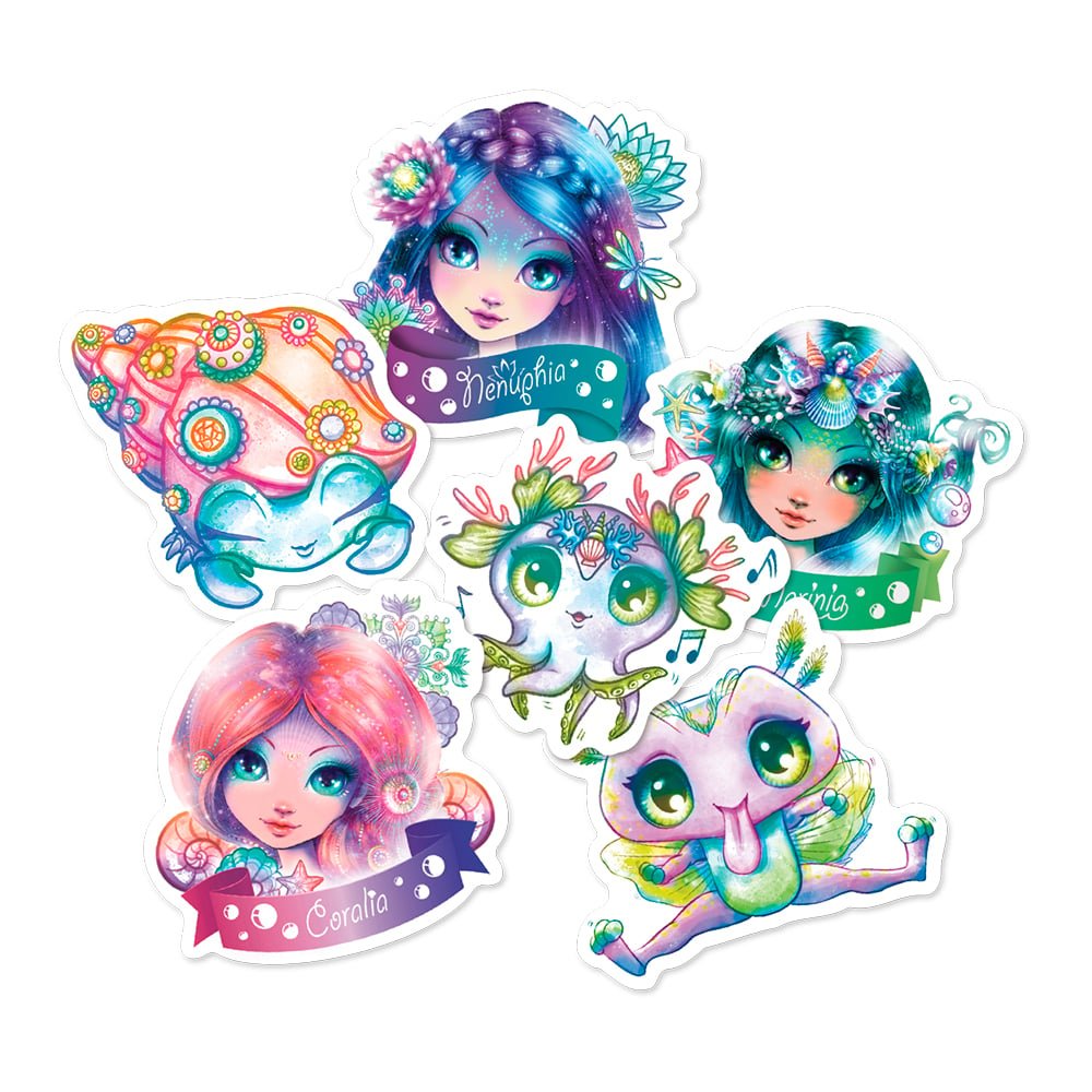 Nebulous Stars - Decorative Vinyl Stickers Assorted