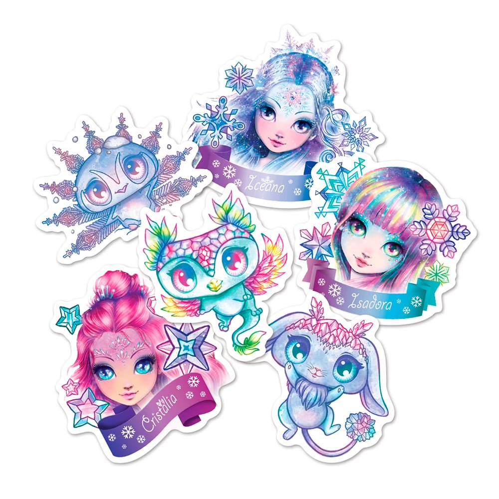 Nebulous Stars - Decorative Vinyl Stickers Assorted