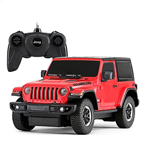 Rastar RC Jeep Wrangler 1:14 Rouge. AC