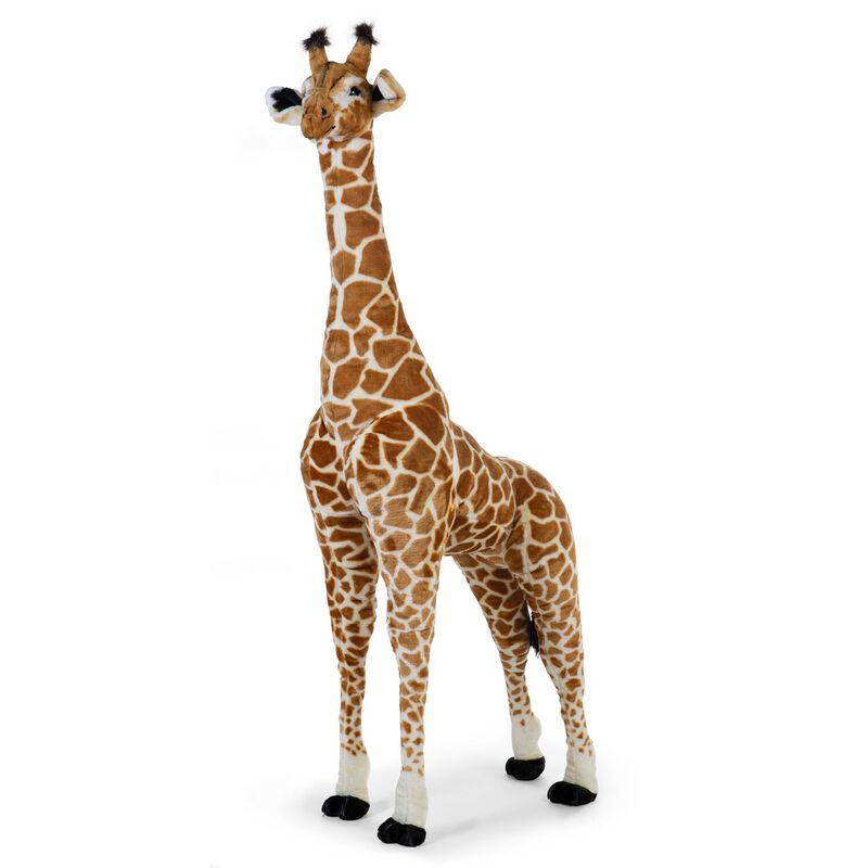 Peluche Debout Girafe - 65X35X180 Cm