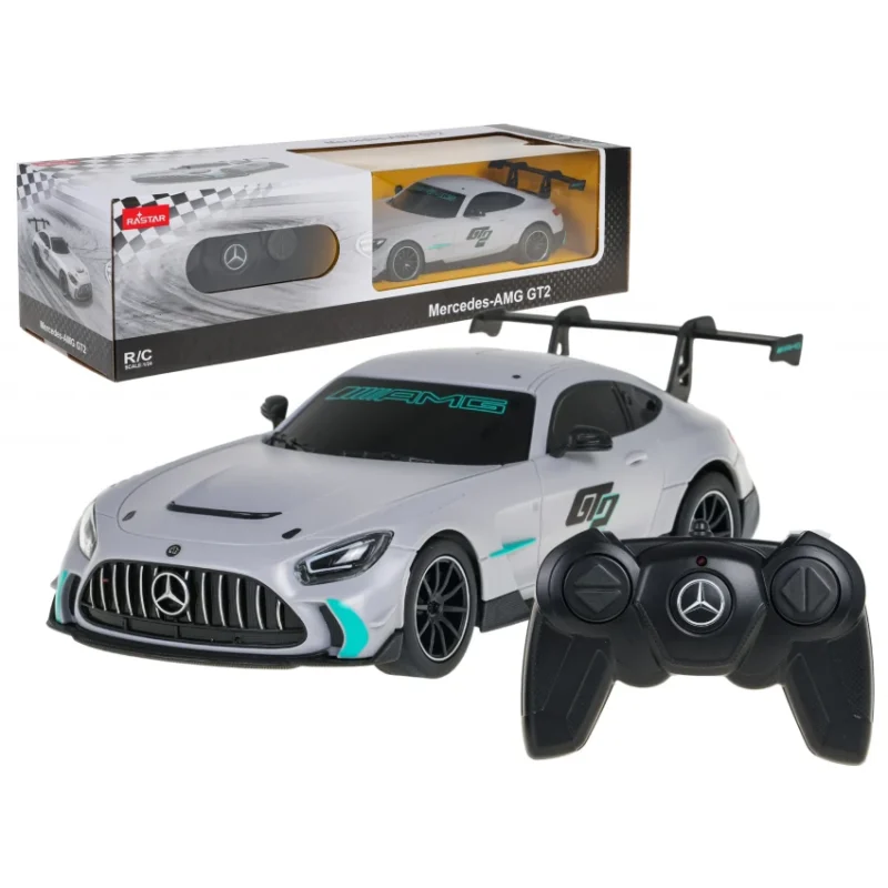 Voiture Télécommandée Mercedes-AMG GT2 Rastar 1:24 – Grise