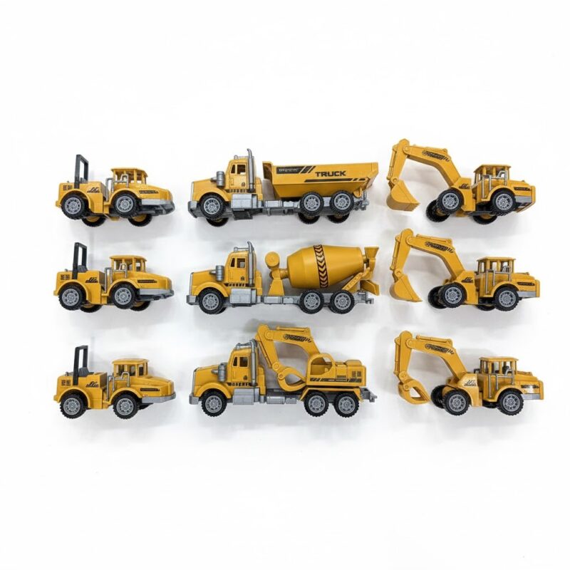 Ensemble 9 Véhicules de Génie à Rétrofriction