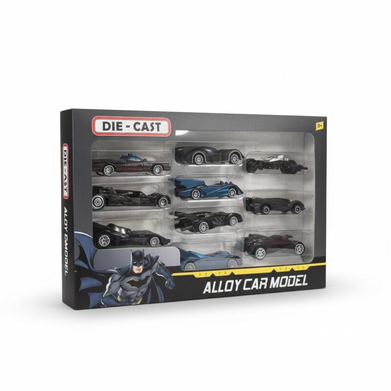 Voitures Batman – Set 10 unités Métal et Plastique