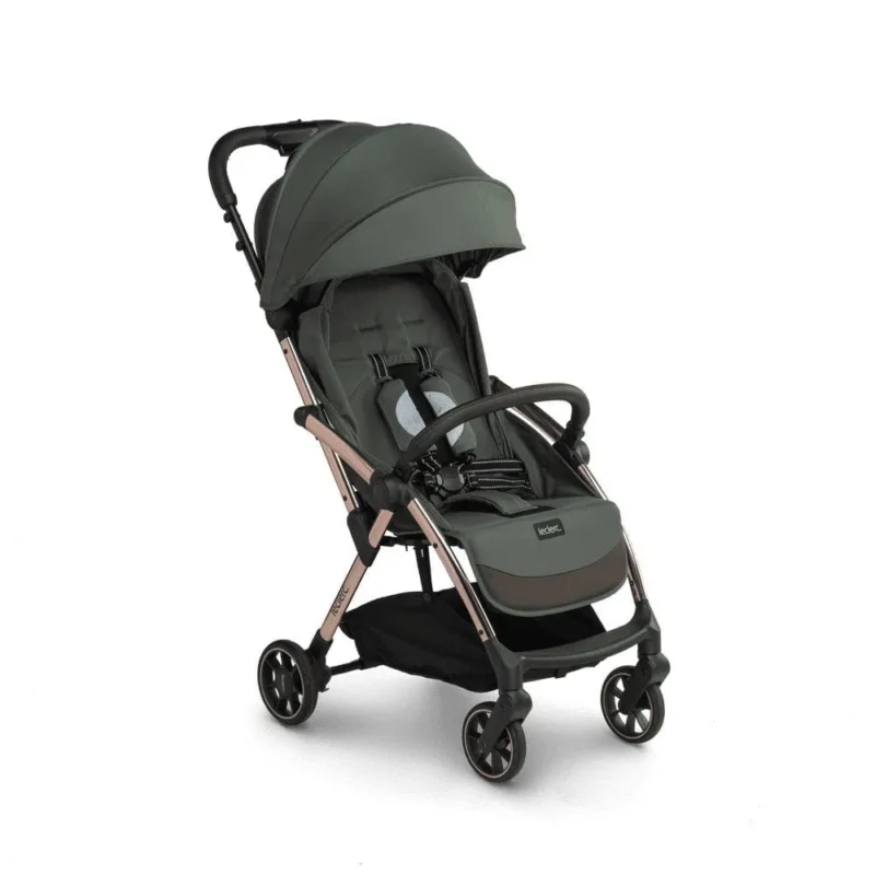 Poussette Leclerc Baby Influencer MF Plus – Vert Militaire