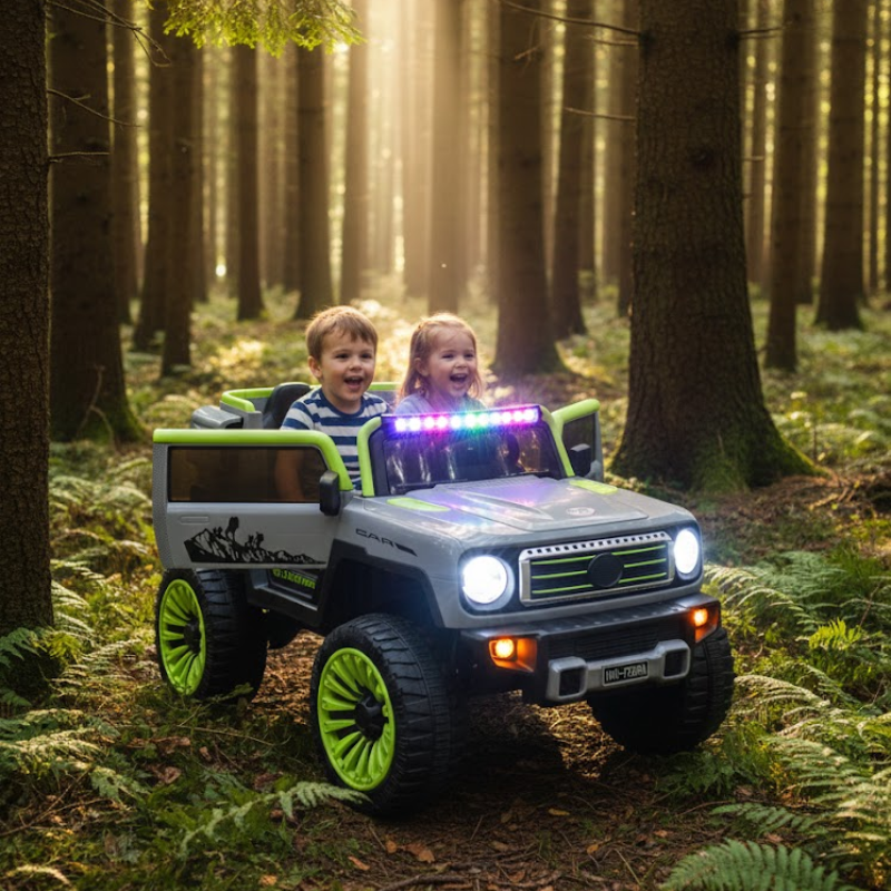 Voiture Électrique à 4 Moteurs pour Enfants
