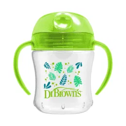 Gobelet transition Dr Brown’s 180ml Vert 6m+ Anti-fuite