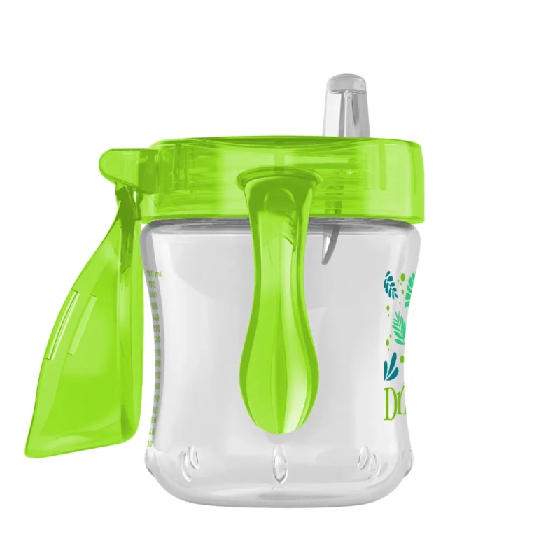 Gobelet transition Dr Brown’s 180ml Vert 6m+ Anti-fuite