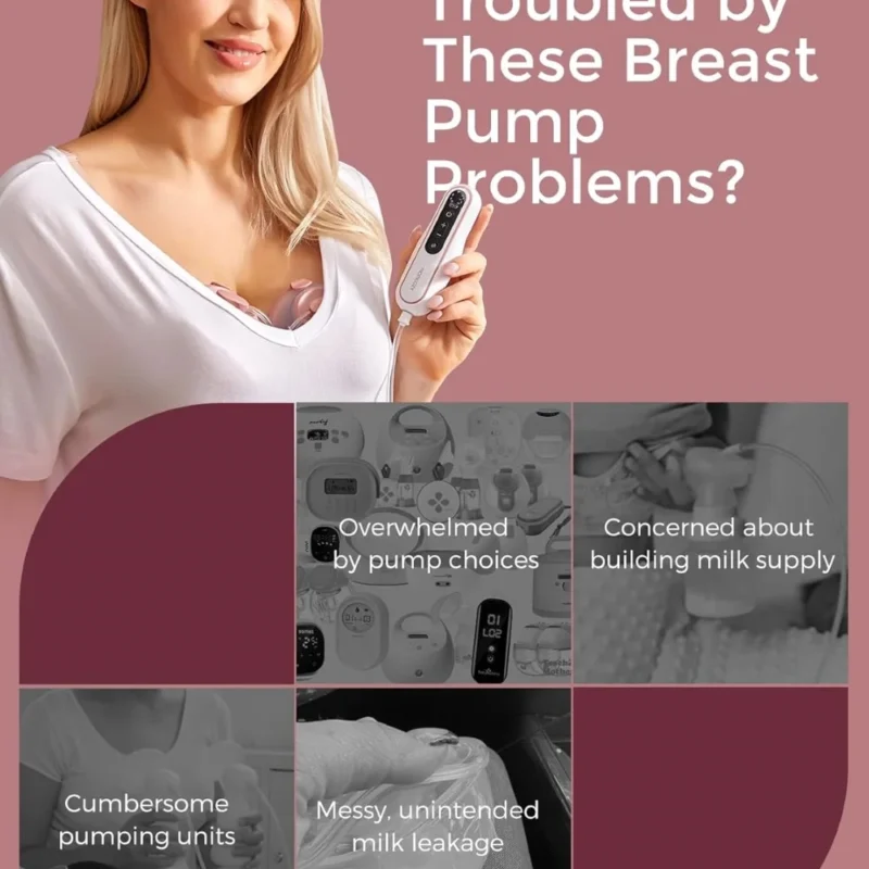 Tire-Lait V2 Pro Momcozy Portable et Mains Libres