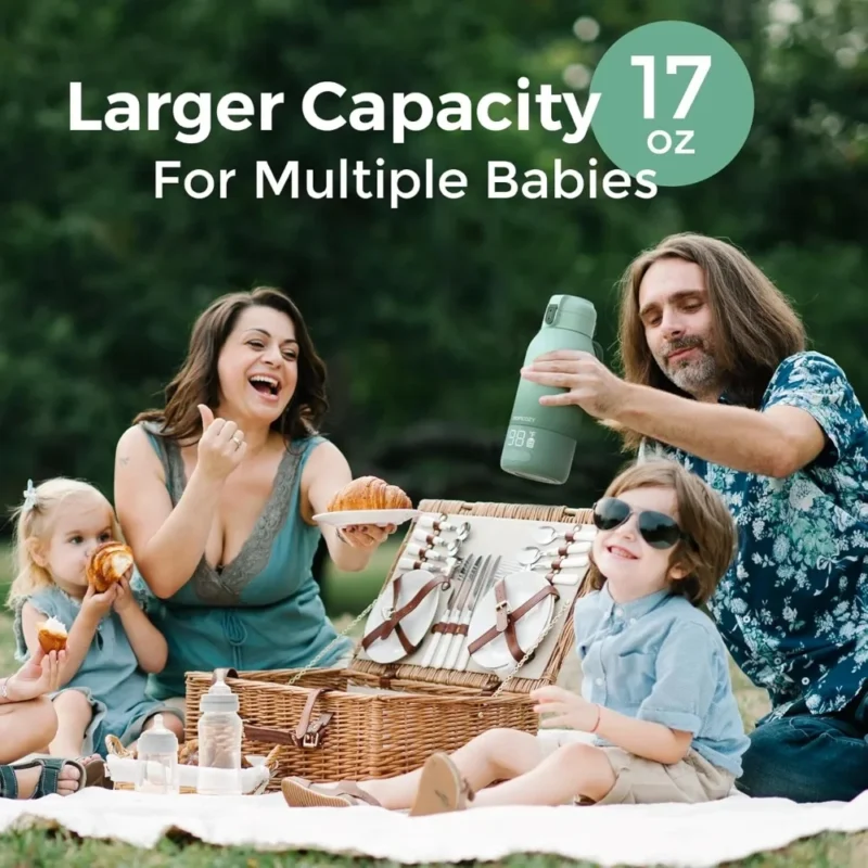 Chauffe-Biberon Portable 2en1 Momcozy Eau & Lait Maternel