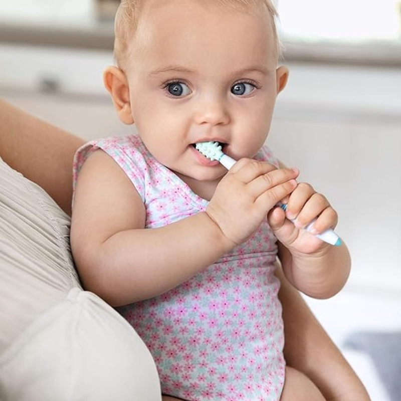 NUK Set de Brosses à Dents Éducatives Bébé 6+ Mois