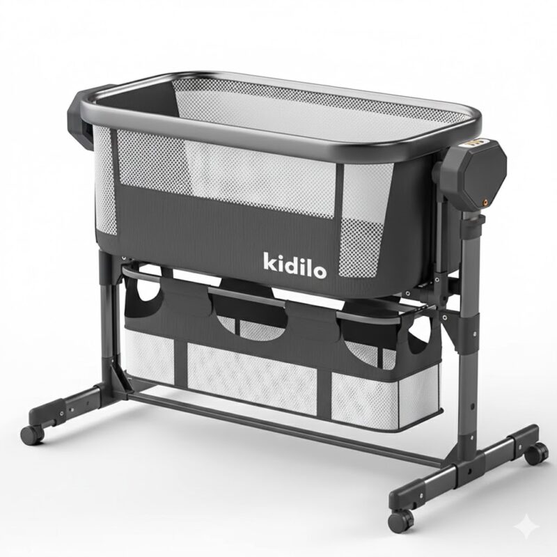 Cododo Électrique Gris Kidilo avec Télécommande