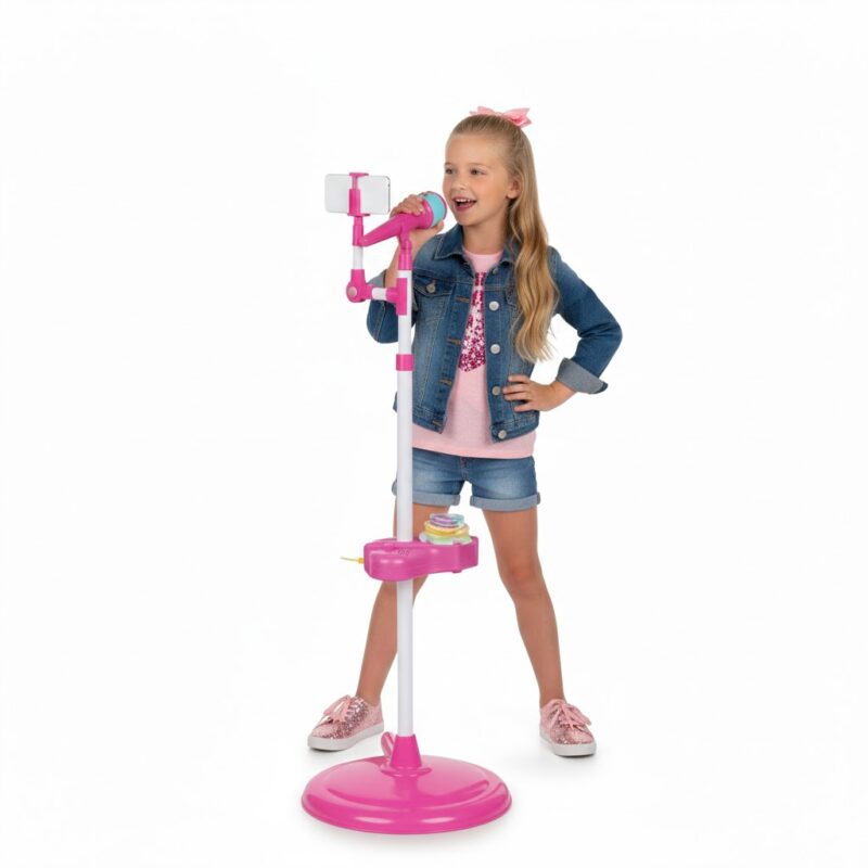 Microphone & Selfie – My Music World avec support