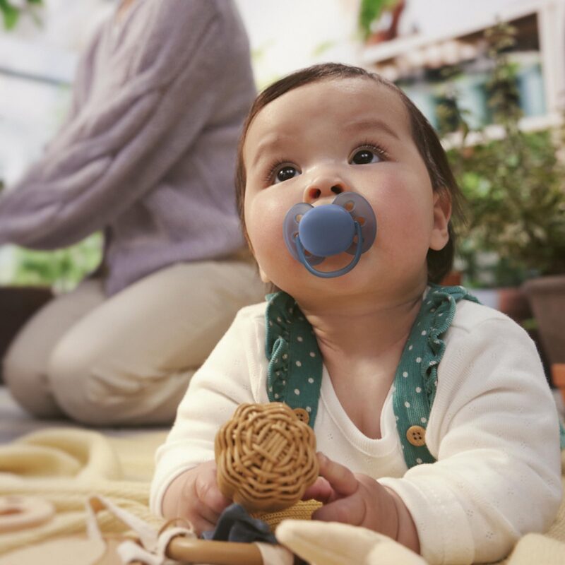 Philips Avent Ultra Soft (0m) | Lot de 2 Sucettes Peaux Sensibles