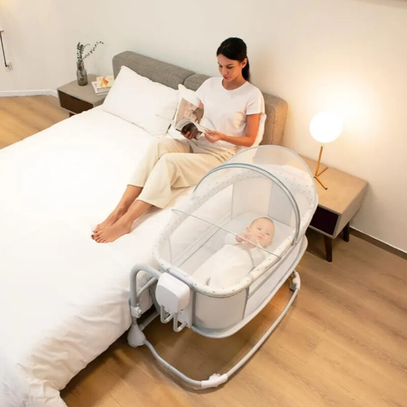 Berceau Cododo Mastela Bluetooth à Bascule Automatique