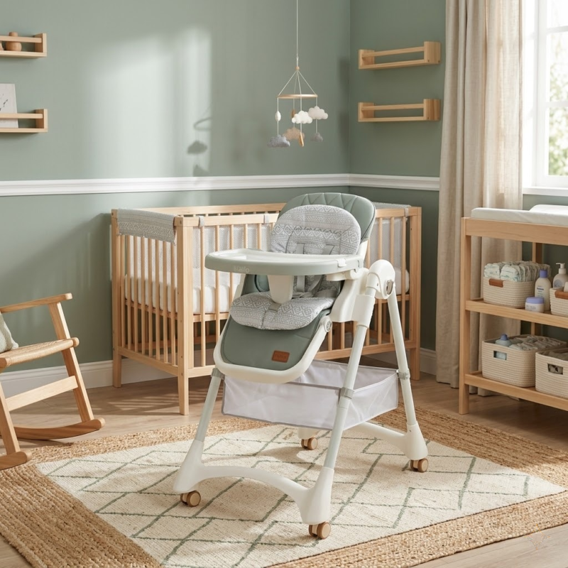 Chaise Haute Bébé Kidilo KD3-3