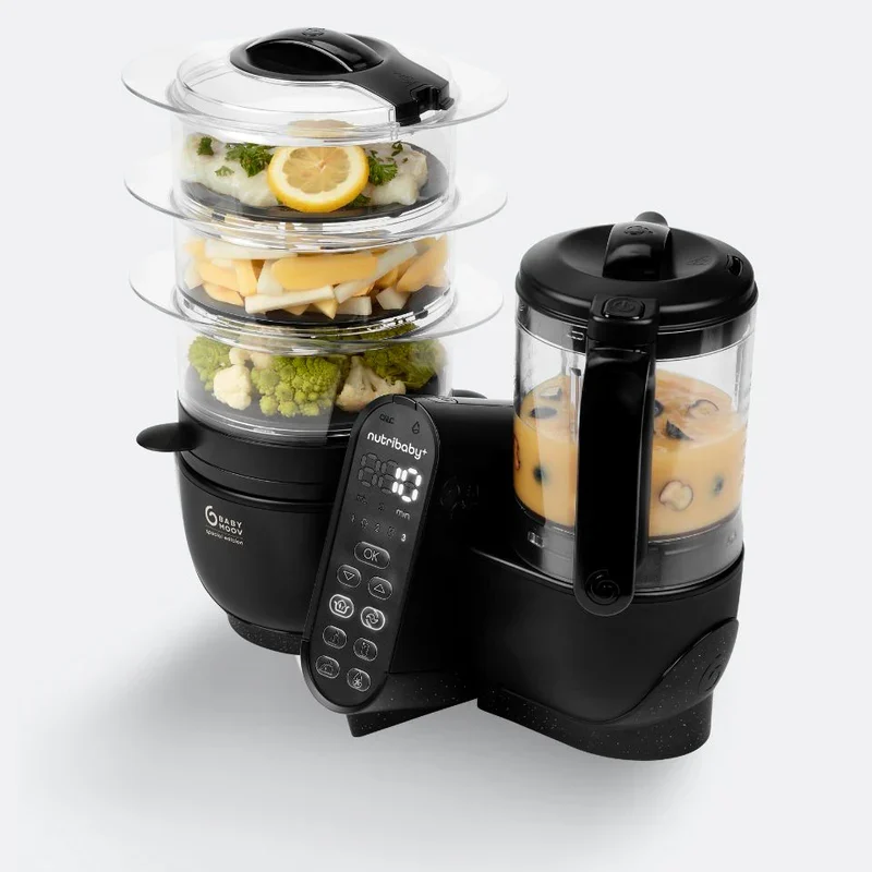 Nutribaby XL black robot mixeur cuiseur bebe