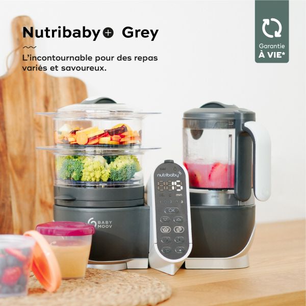 Nutribaby industrial grey babymoov B