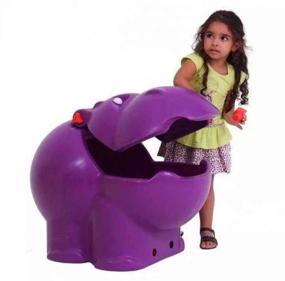 Coffre à Jouets Hippopotame Pilsan