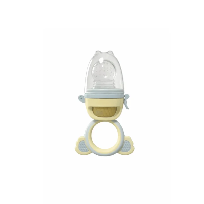 Grignoteuse Bébé Mammia 9M+ Mint – Silicone 2 en 1 Dentition