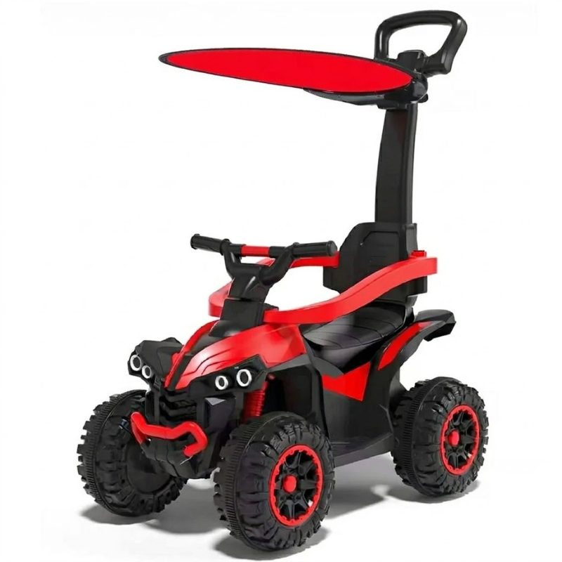 Porteur Enfant 3 en 1 – Voiture à pousser avec auvent