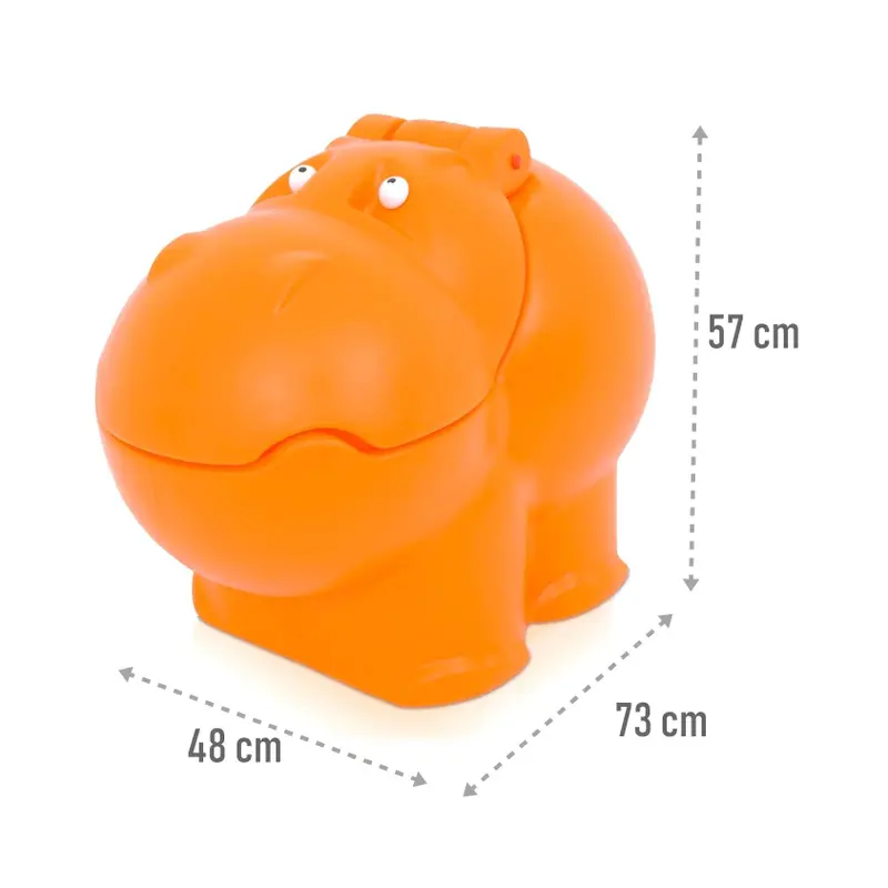 Coffre à Jouets Hippopotame Pilsan