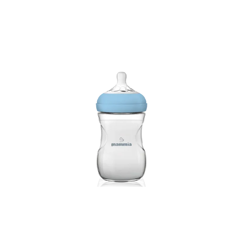 Biberon Anti-Colique Bébé 240ml Mammia – Dès 3 Mois