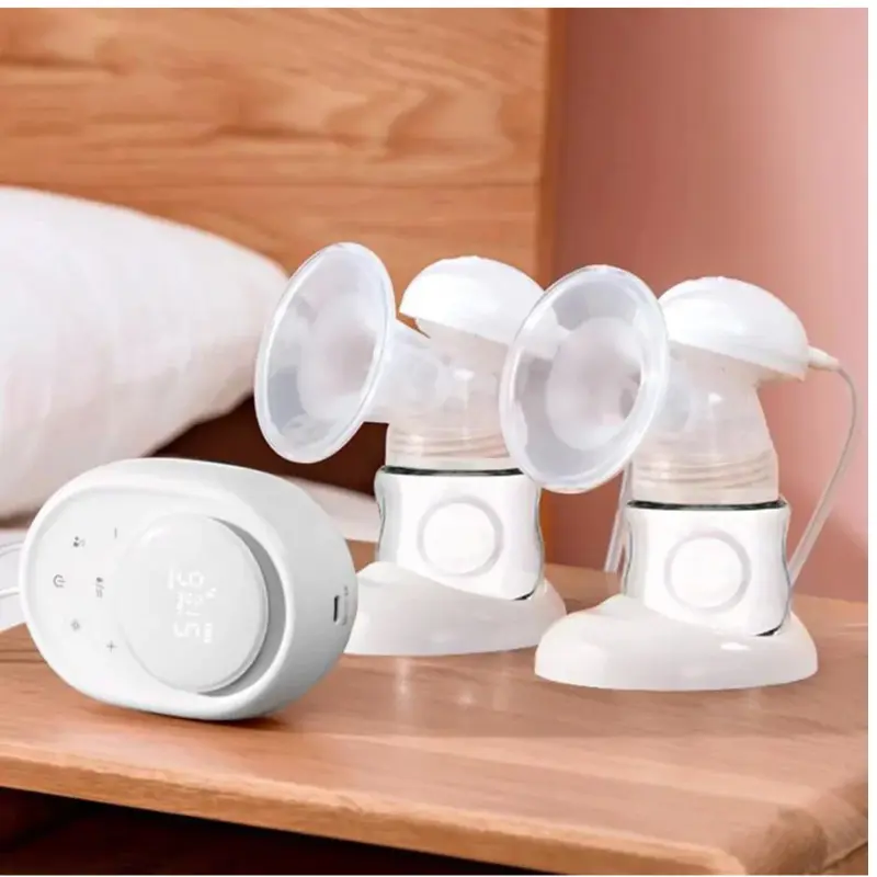 Tire-Lait Électrique Double Mammia Blanc – Nouvelle Génération Silencieuse