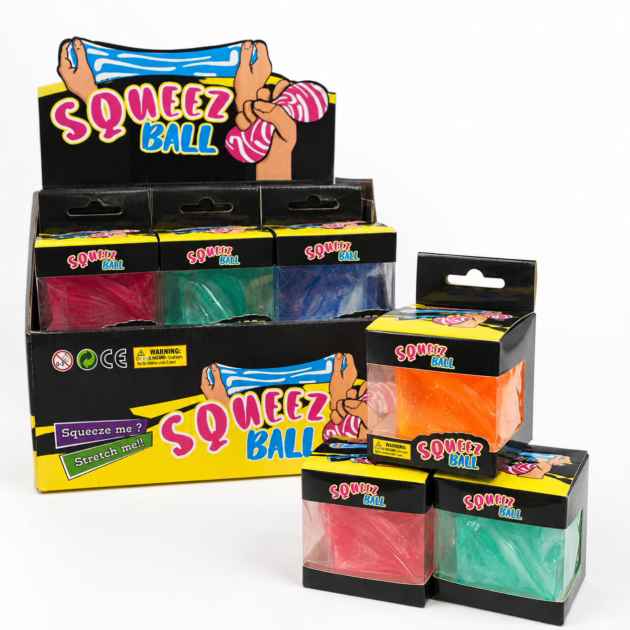 Cube Squeeze Ball – Squishy Cube Anti-Stress – Image 3