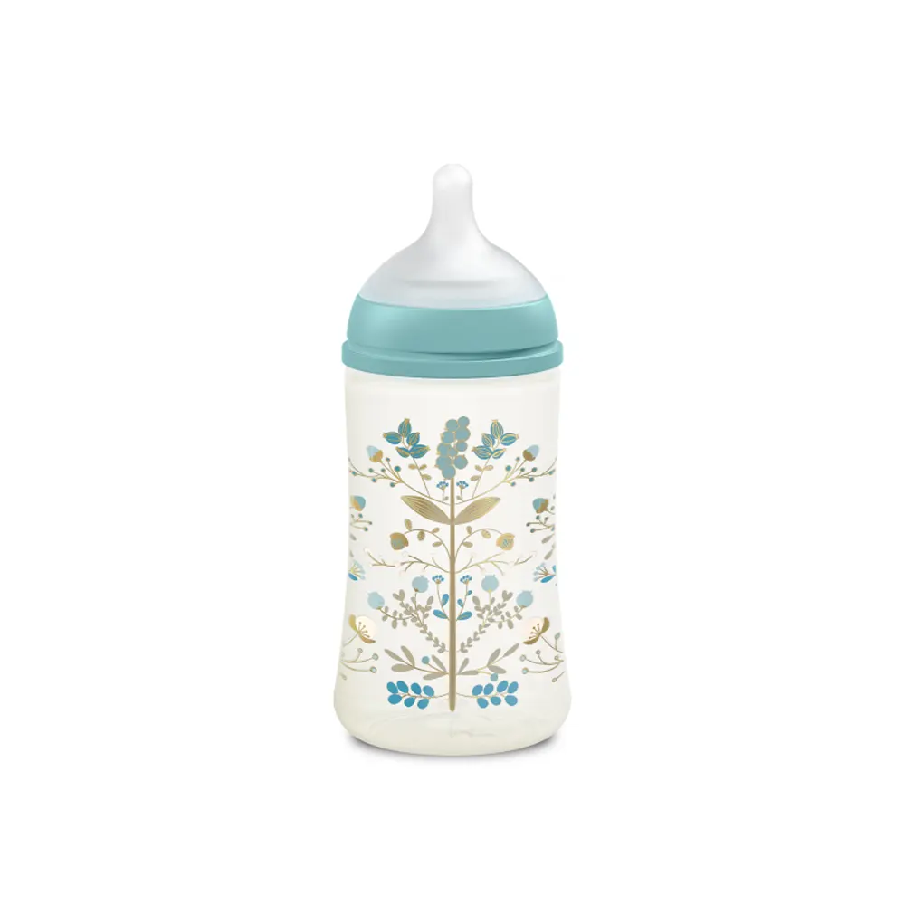 Suavinex Biberon SX Pro Débit Moyen Édition Or Bleu - 270ml – Image 2