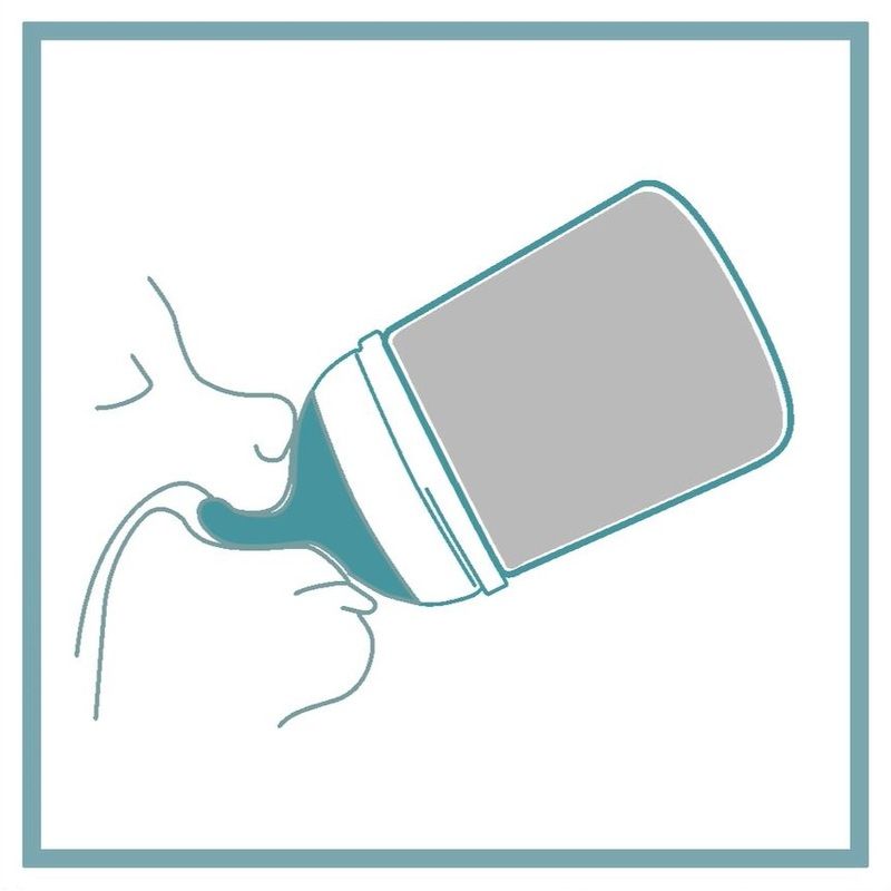 Biberon Zero Zero 270ml Blanc Débit M - Suavinex – Image 3