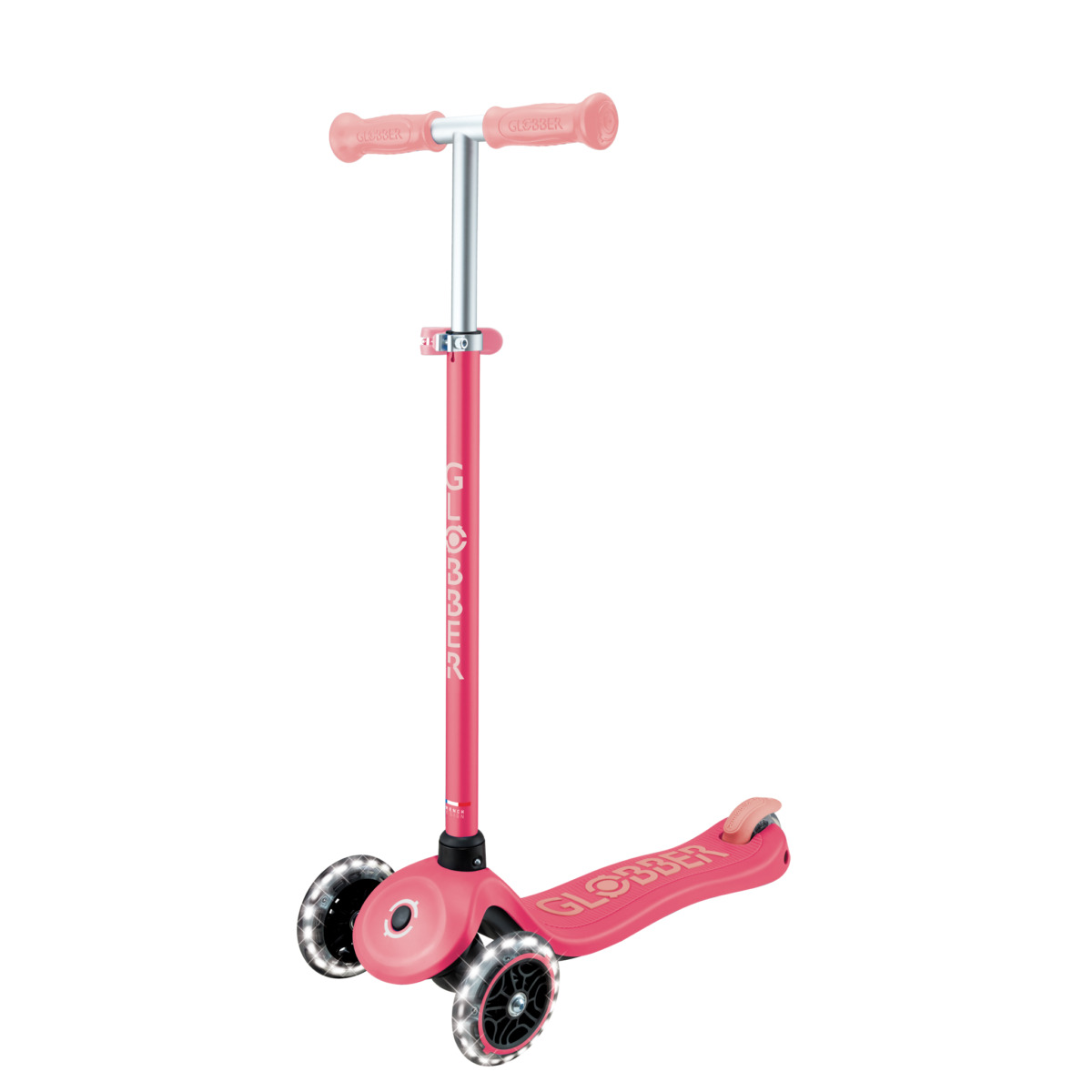 Trottinette Globber PRIMO PLUS LIGHTS GLOW – Rose – Image 3